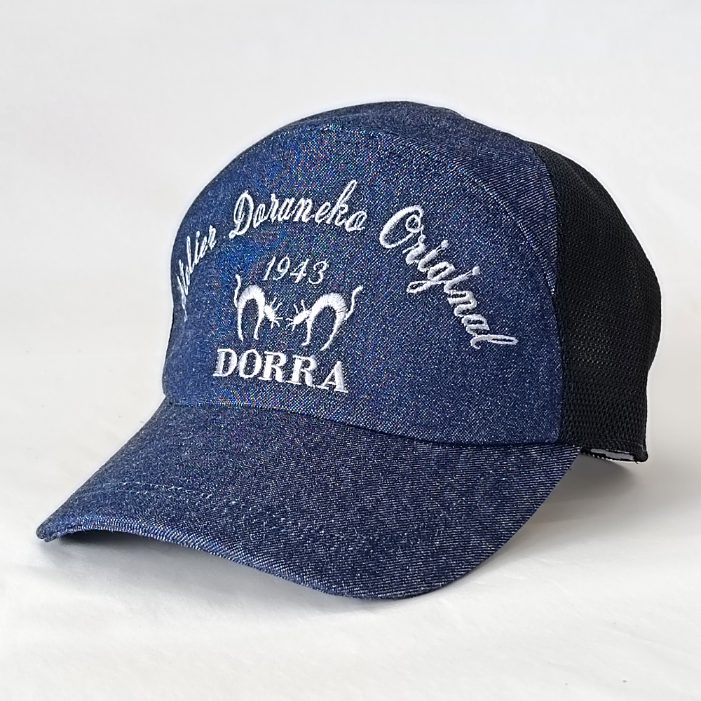 デニムのDORRAキャップ メッシュタイプ